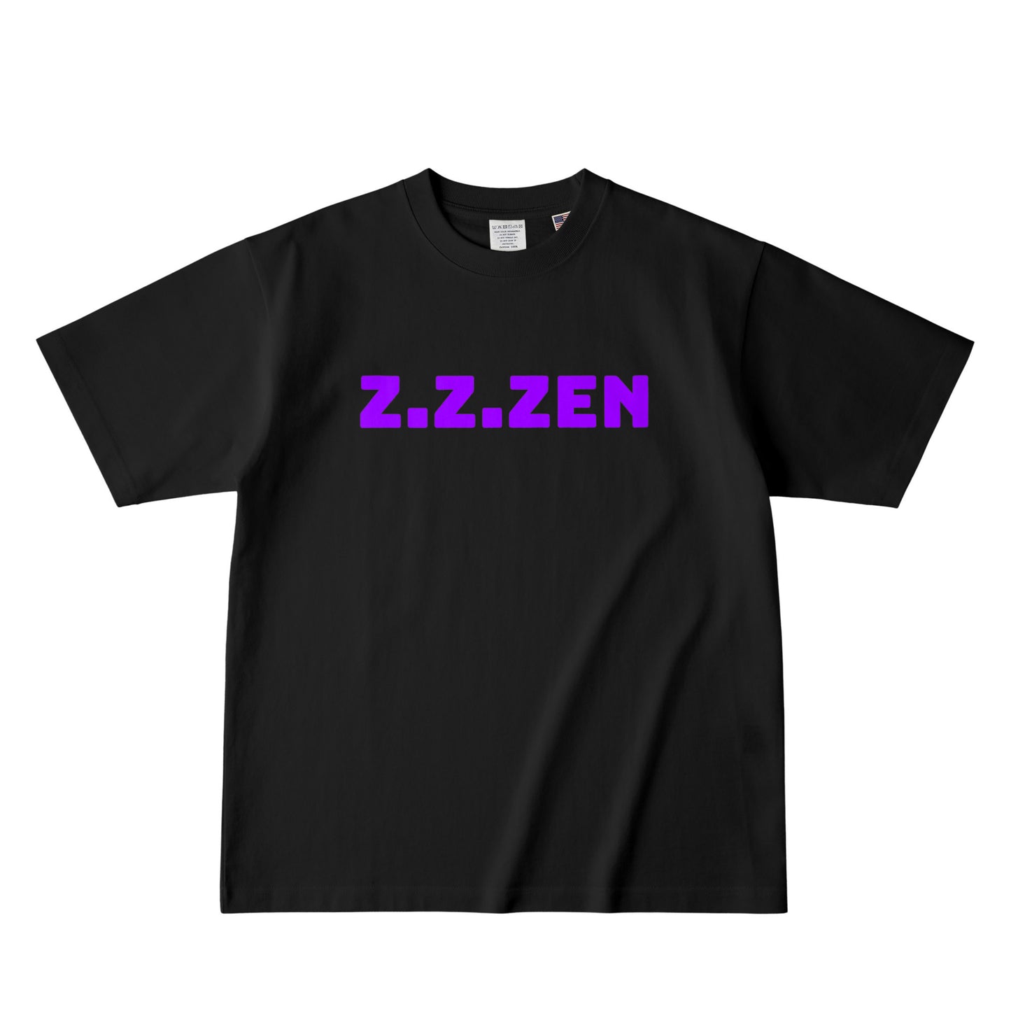 Z.Z.ZEN  / USAコットンTシャツ deep-black image