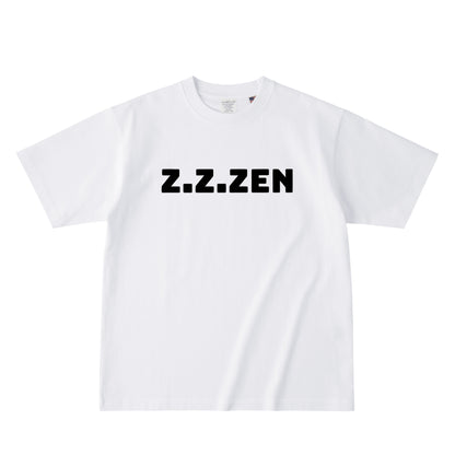 Z.Z.ZEN  / USAコットンTシャツ white image