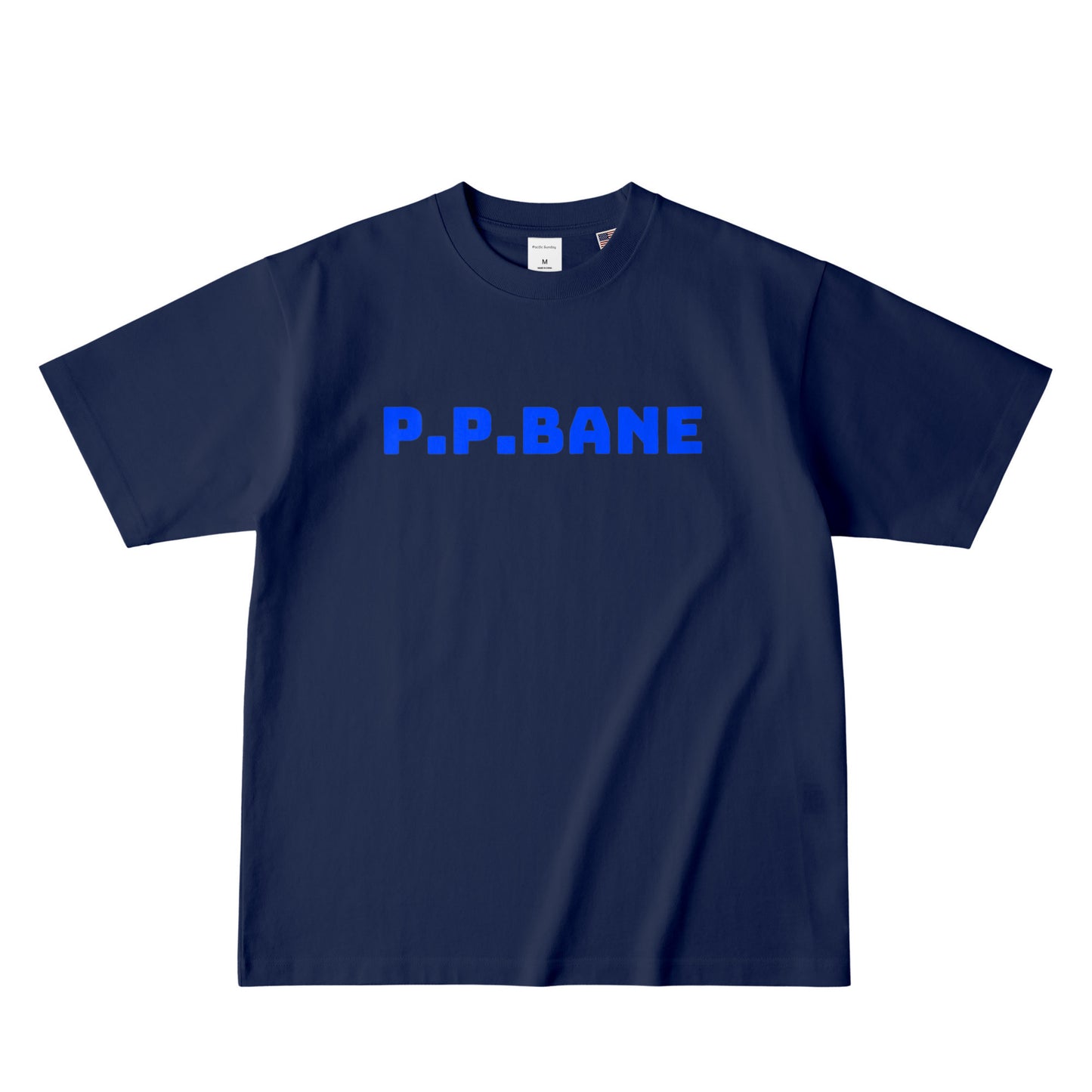  P.P.BANE / USAコットンTシャツ navy image