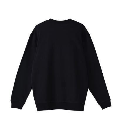 スタンダード裏パイルスウェット black image