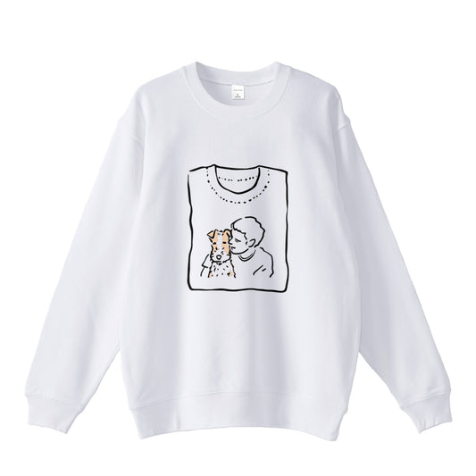 スタンダード裏パイルスウェット white image