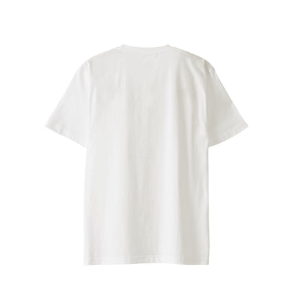 刺繍ロゴ プレーンTシャツ S/S white image