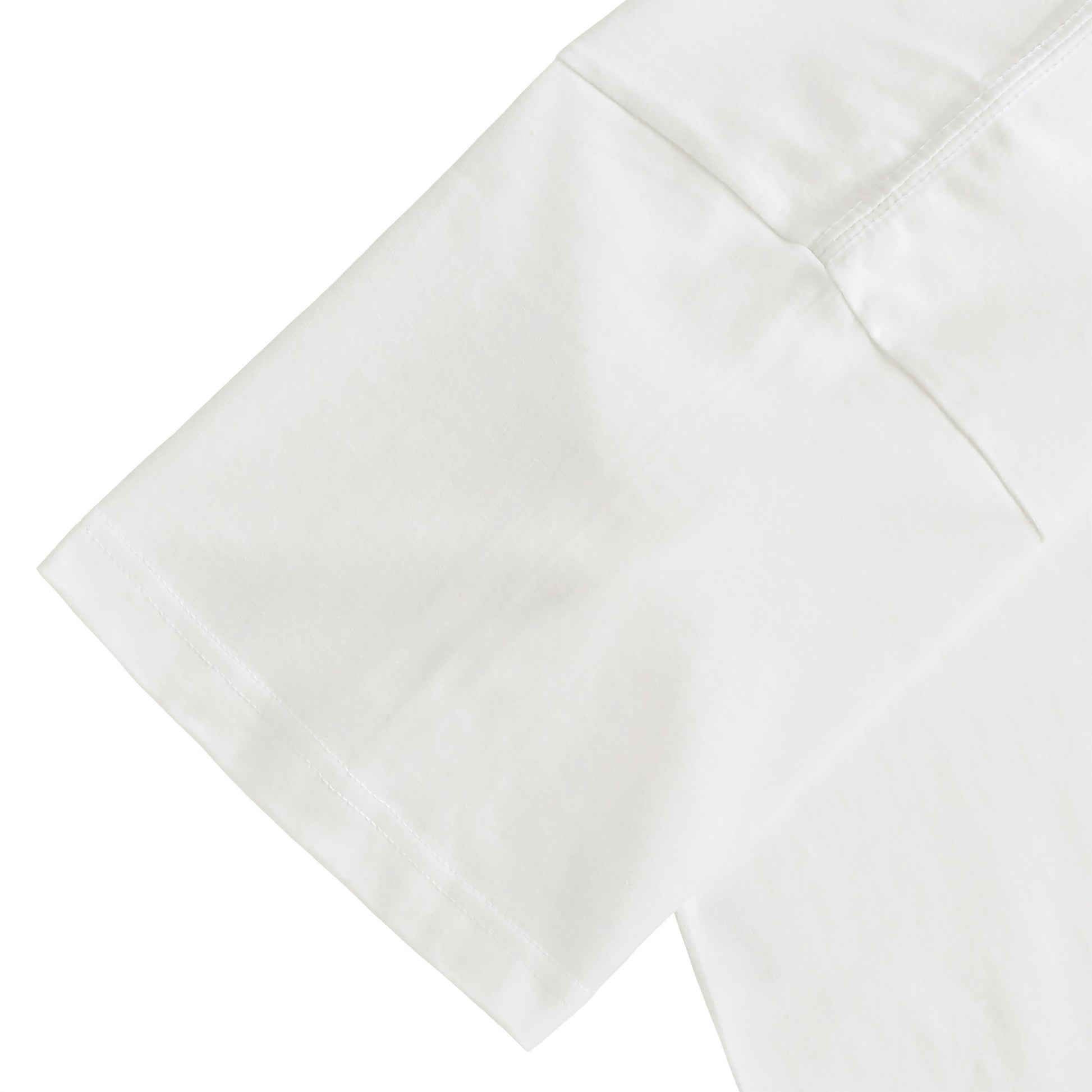 刺繍ロゴ プレーンTシャツ S/S white image