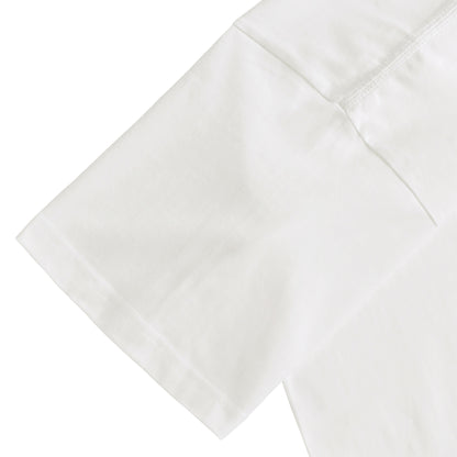 刺繍ロゴ プレーンTシャツ S/S white image