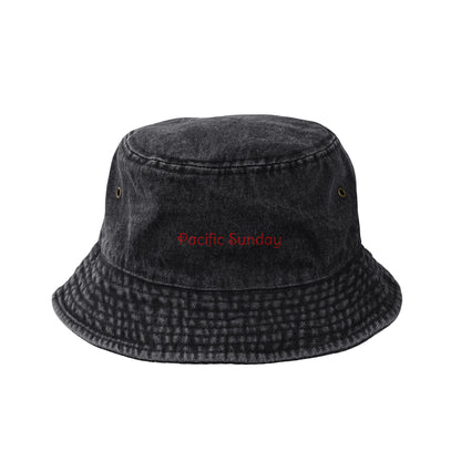 デニム バケットハット black image