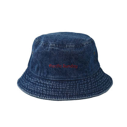 デニム バケットハット blue image